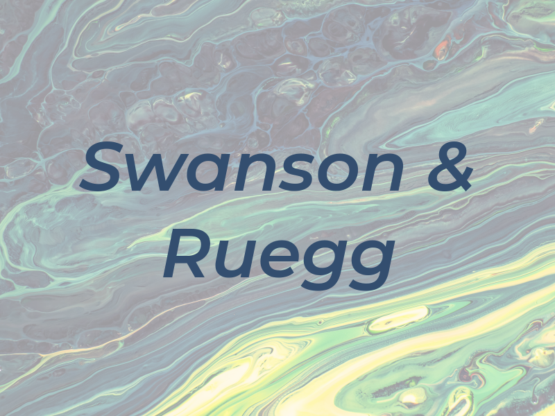 Swanson & Ruegg
