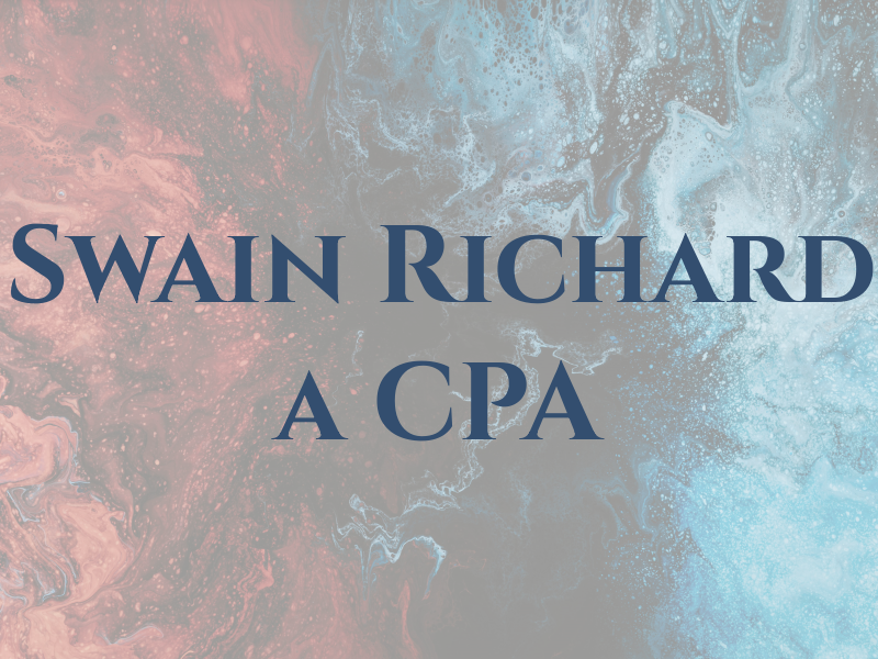 Swain Richard a CPA