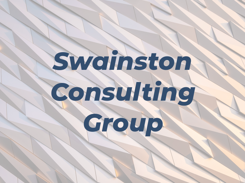 Swainston Consulting Group Llc