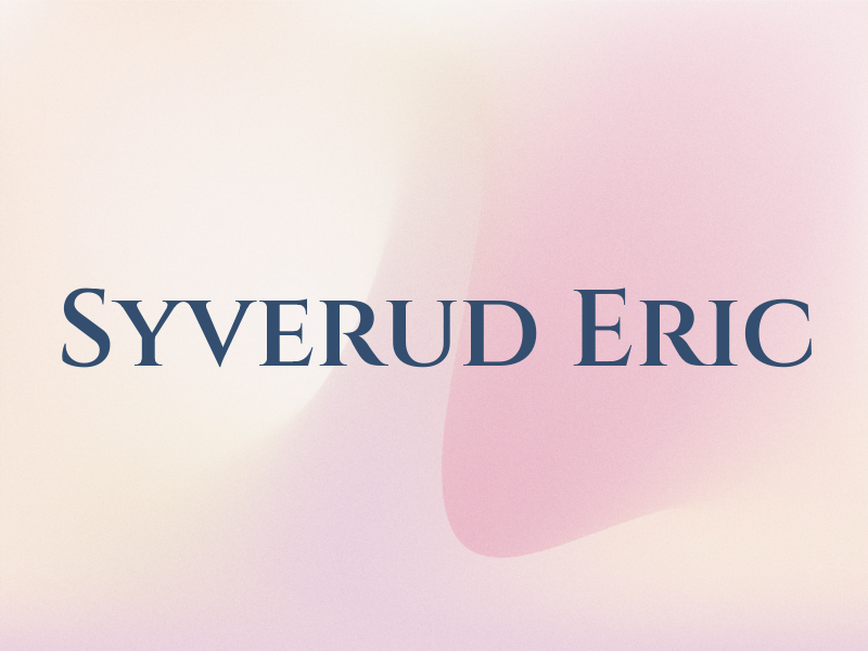 Syverud Eric