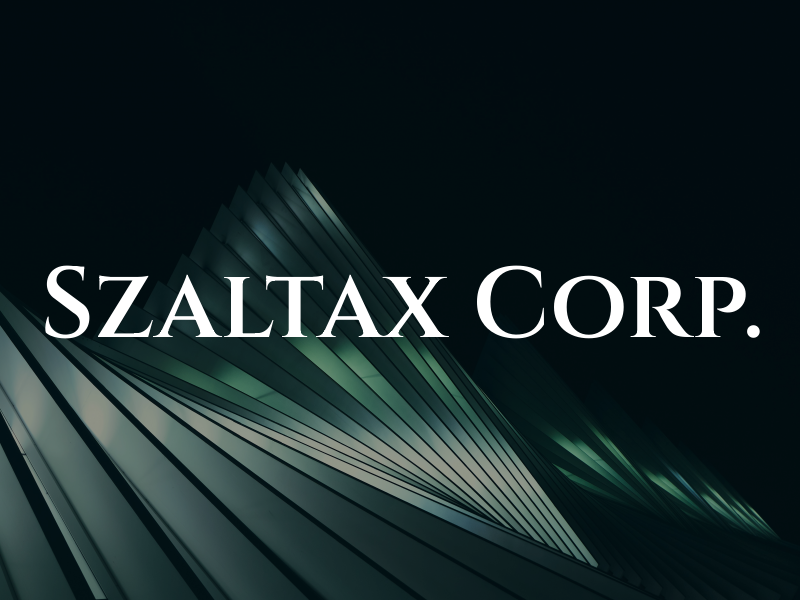 Szaltax Corp.