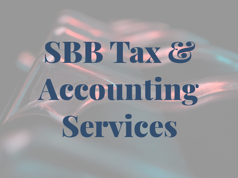 SBB Tax & Accounting Services