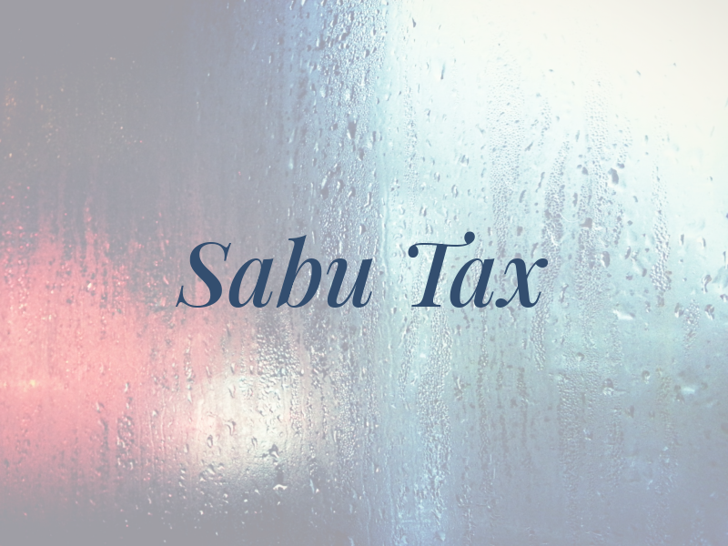 Sabu Tax