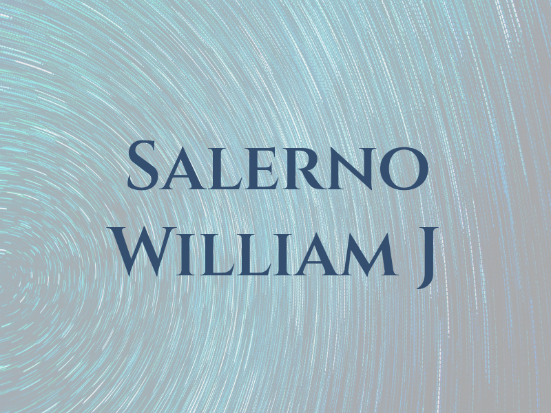 Salerno William J