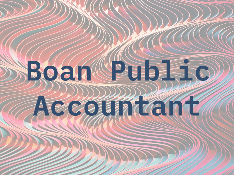 Sam Boan Public Accountant