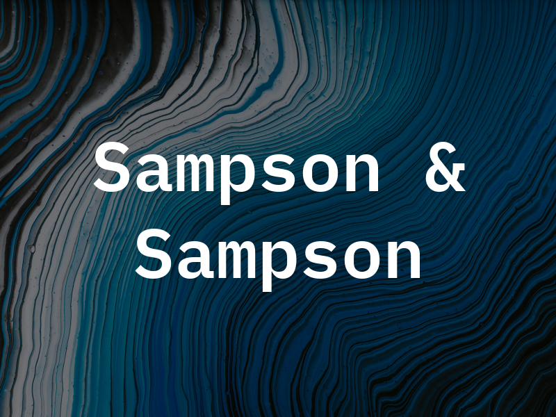 Sampson & Sampson