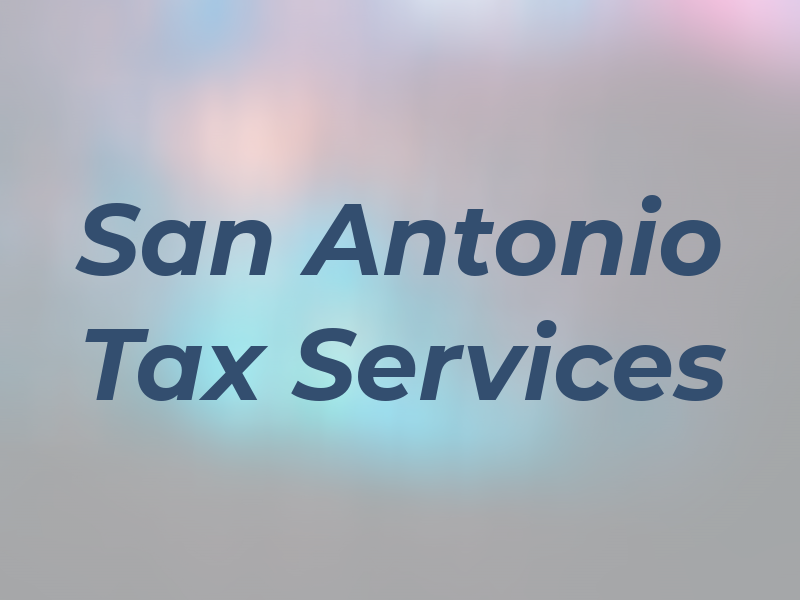 San Antonio Tax Services