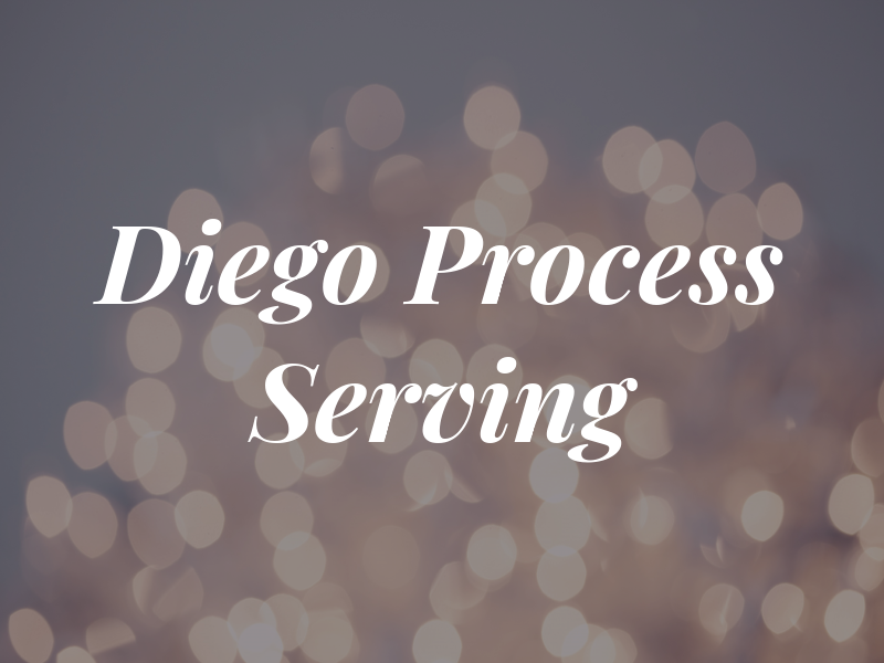 San Diego Process Serving