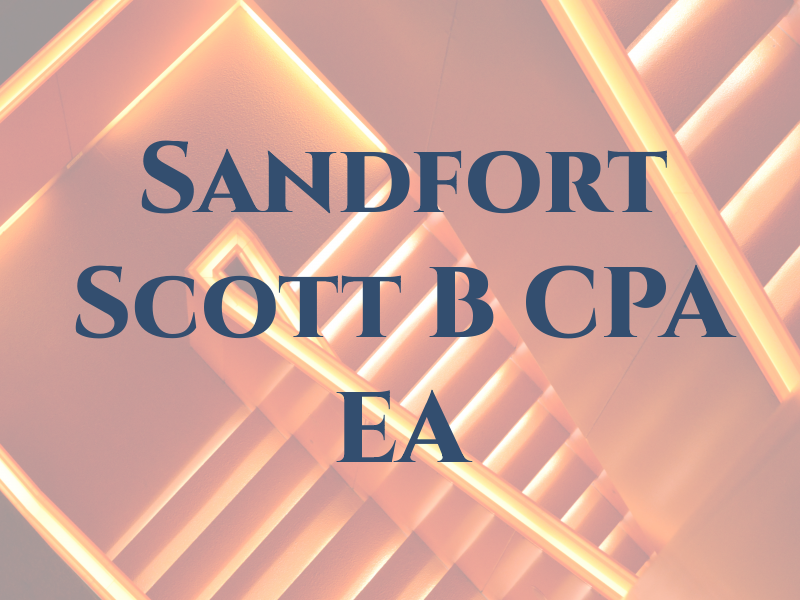 Sandfort Scott B CPA EA
