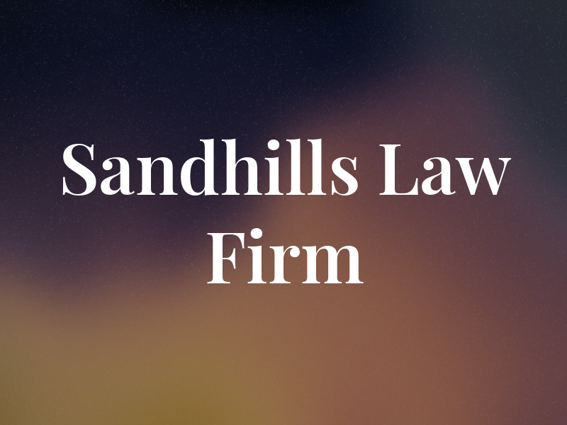 Sandhills Law Firm