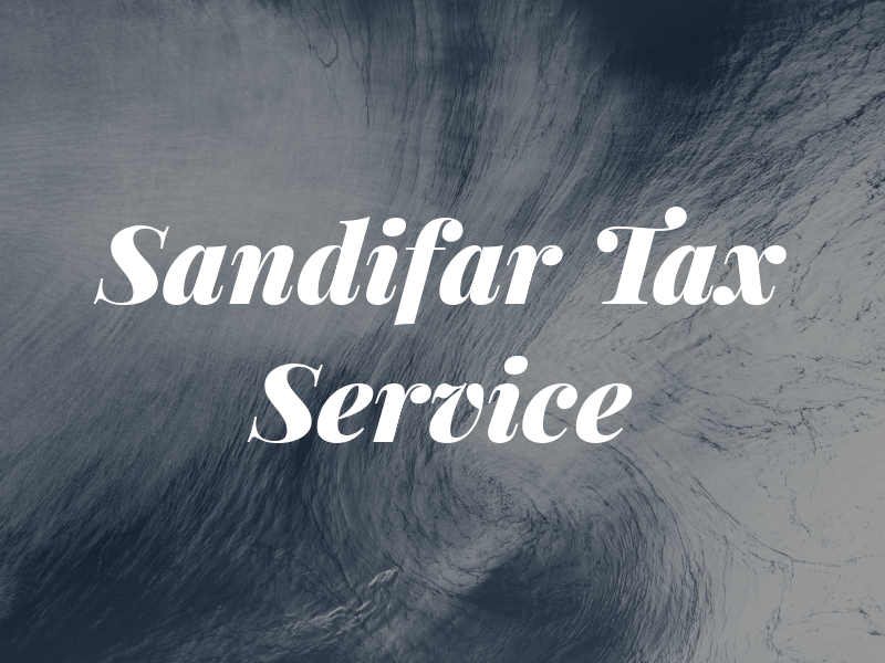 Sandifar Tax Service