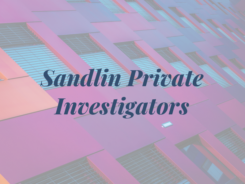 Sandlin Private Investigators