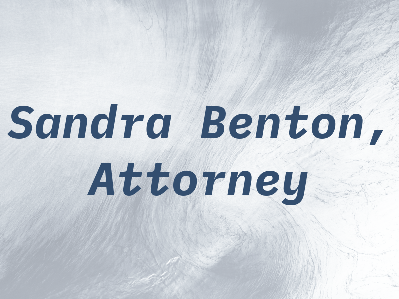 Sandra Y. Benton, Attorney at Law