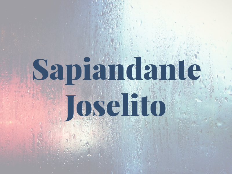 Sapiandante Joselito