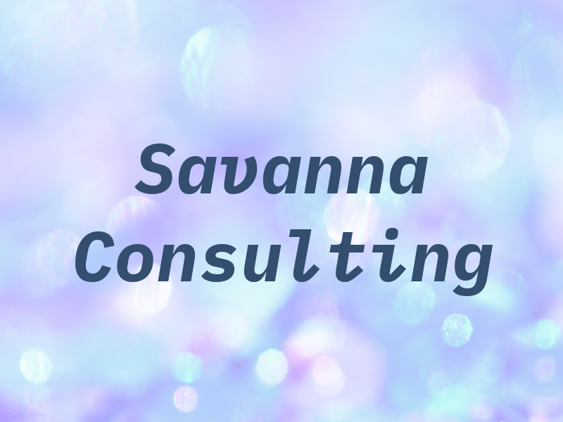 Savanna Consulting