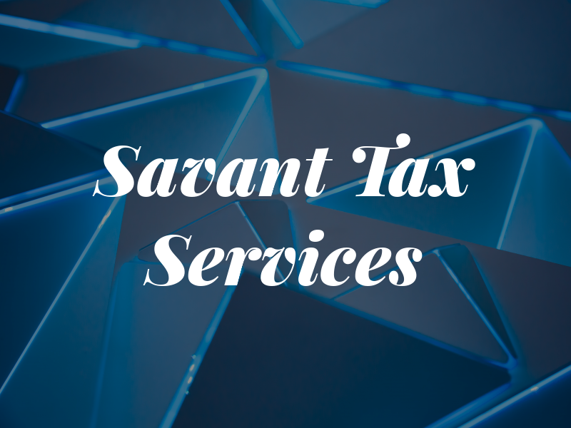 Savant Tax Services