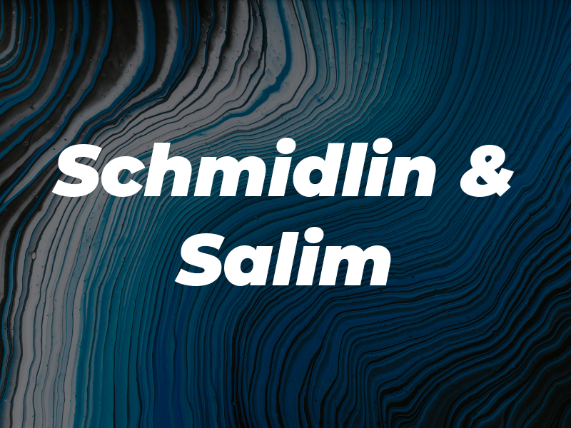 Schmidlin & Salim