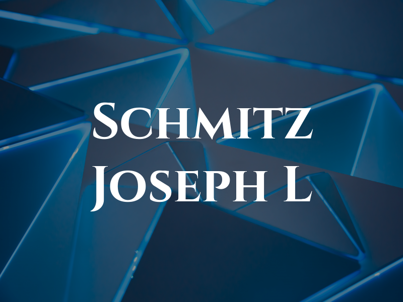 Schmitz Joseph L