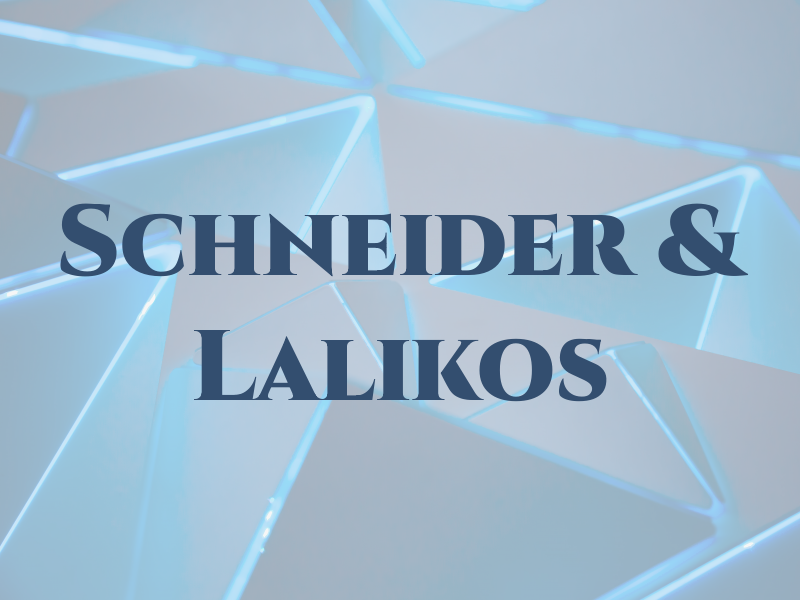 Schneider & Lalikos