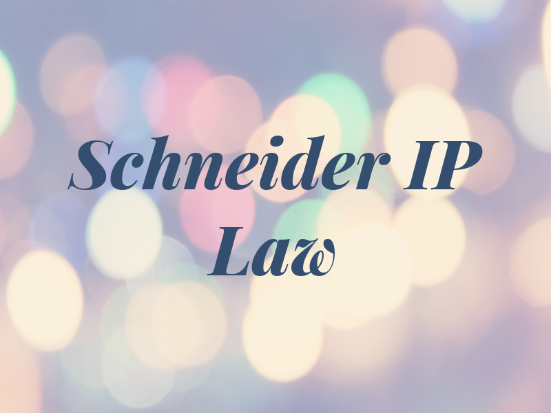 Schneider IP Law