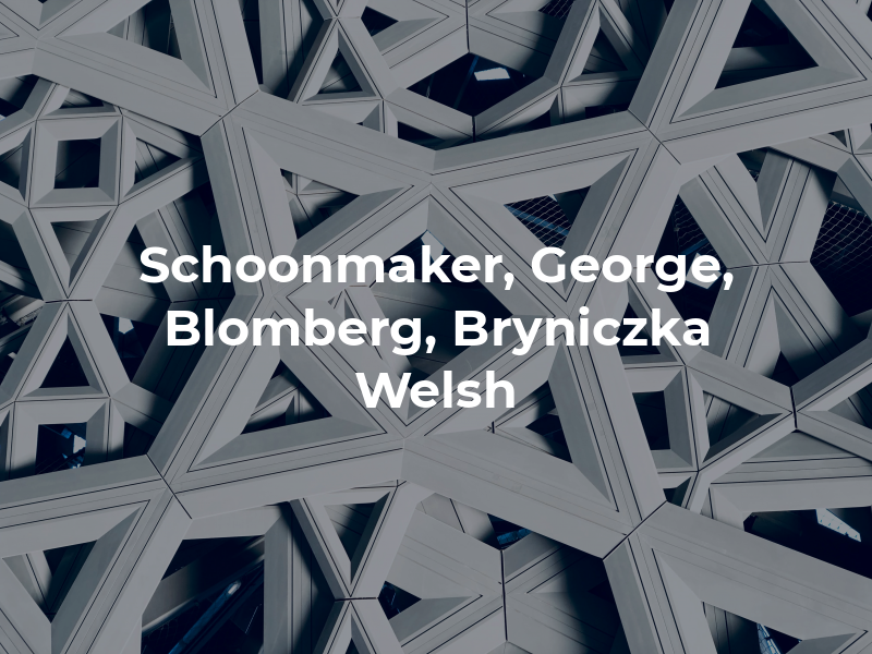Schoonmaker, George, Blomberg, Bryniczka & Welsh