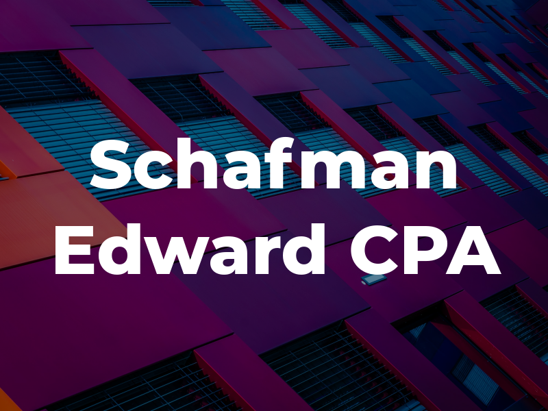 Schafman Edward CPA