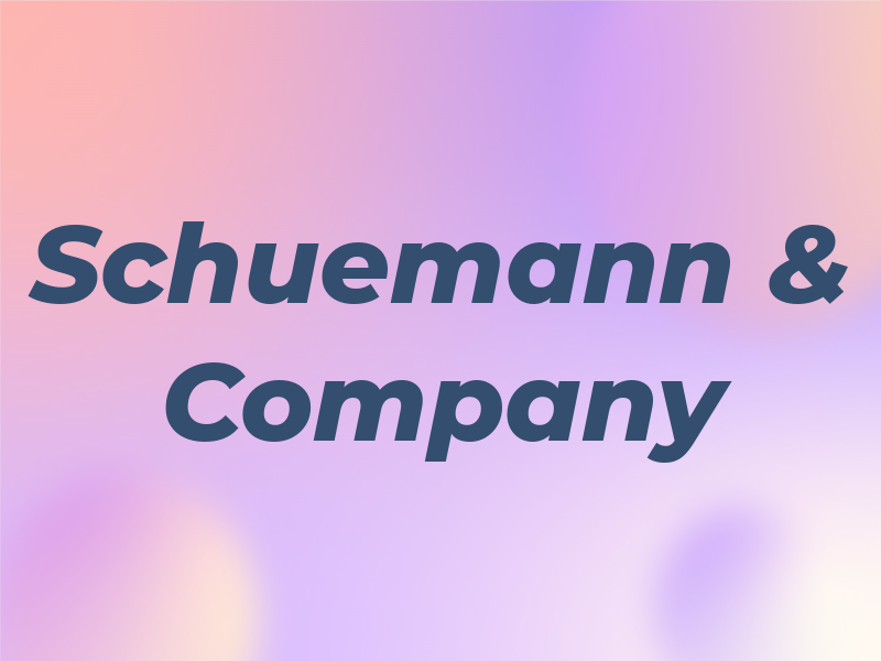 Schuemann & Company