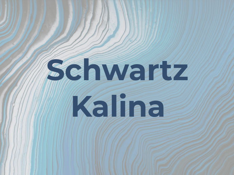 Schwartz Kalina