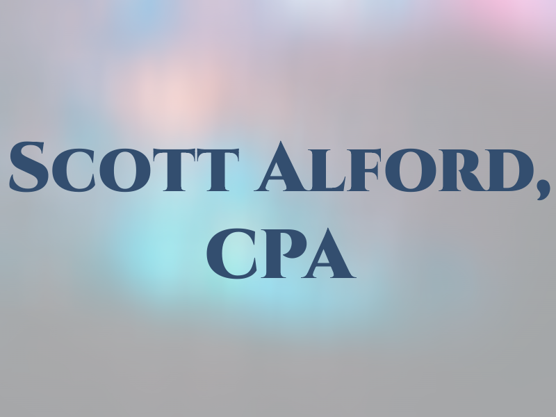 Scott Alford, CPA