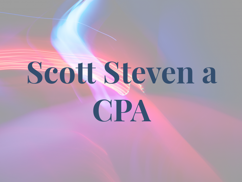 Scott Steven a CPA