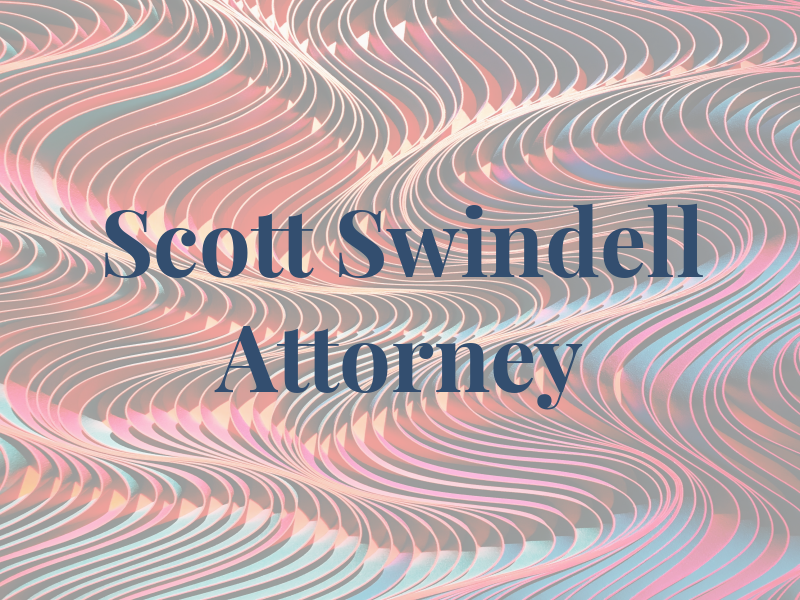 Scott W. Swindell Attorney at Law