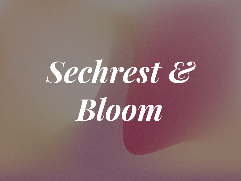 Sechrest & Bloom