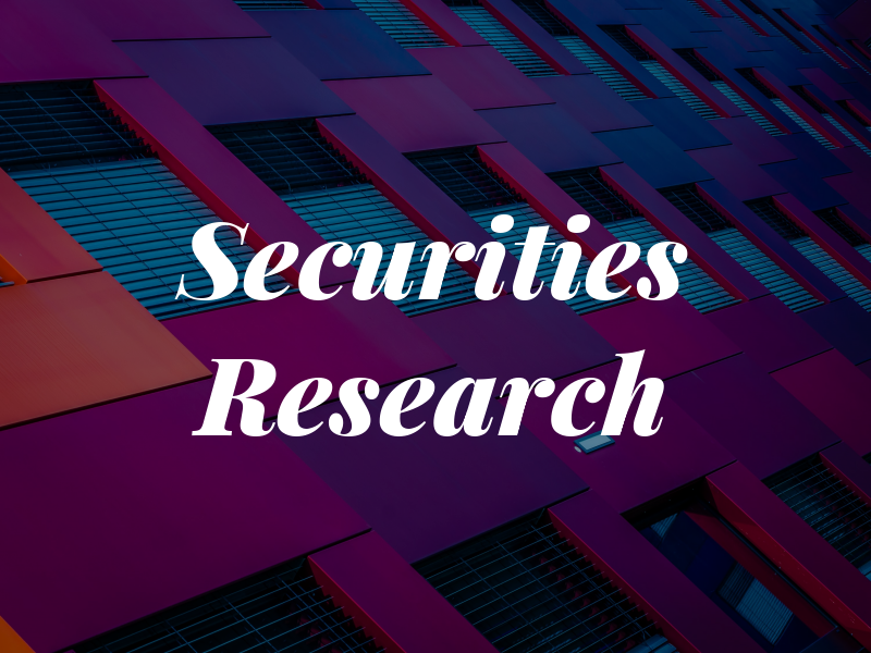 Securities Research