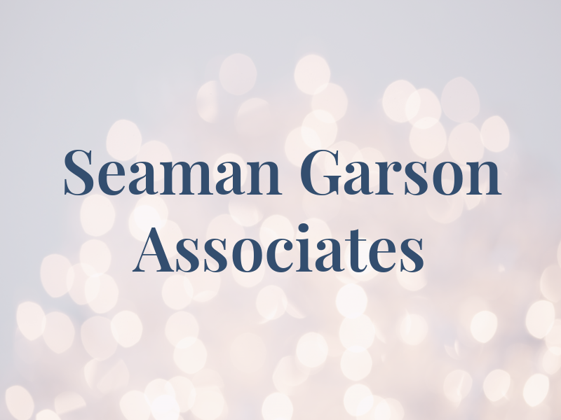 Seaman & Garson Associates