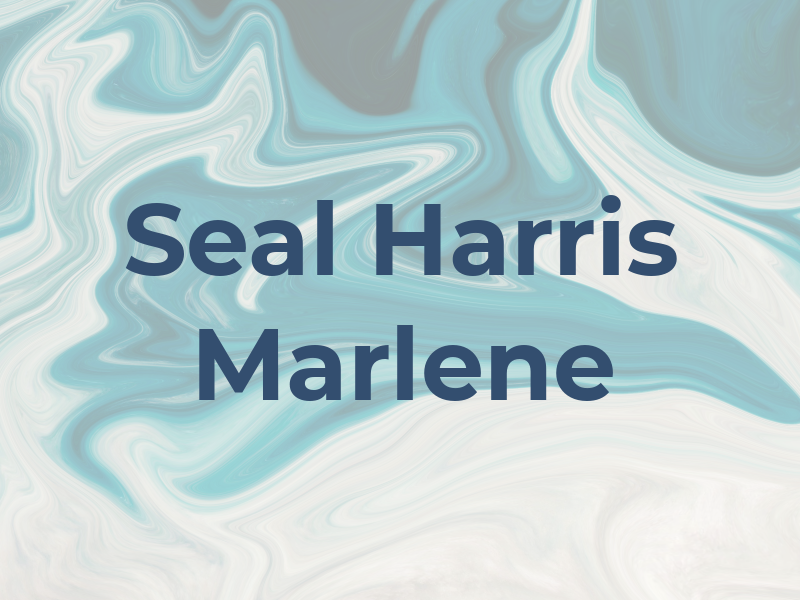 Seal Harris Marlene