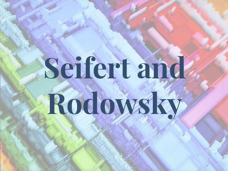 Seifert and Rodowsky