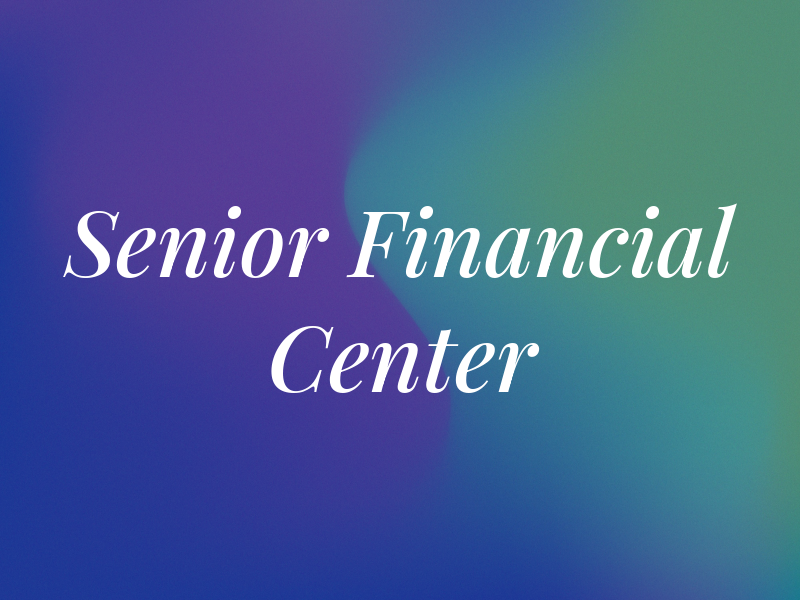 Senior Financial Center