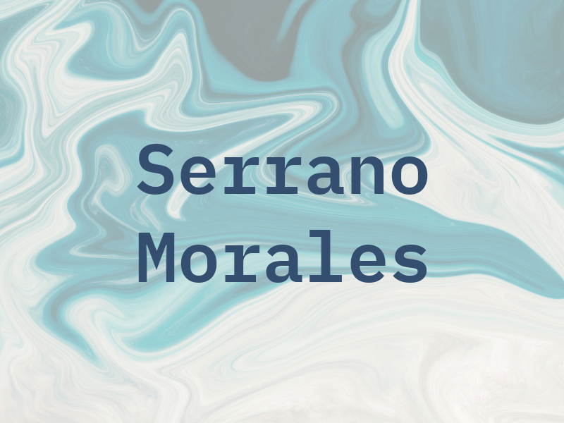 Serrano Morales