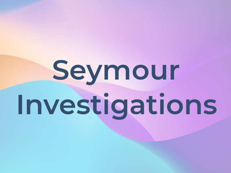 Seymour Investigations