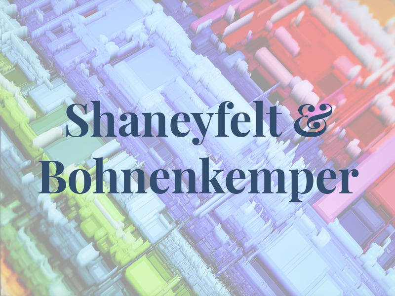 Shaneyfelt & Bohnenkemper