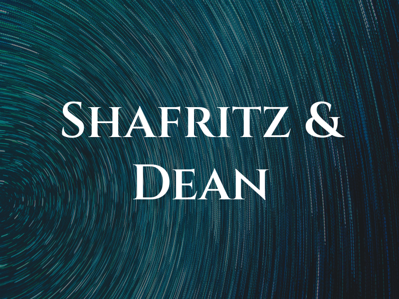 Shafritz & Dean