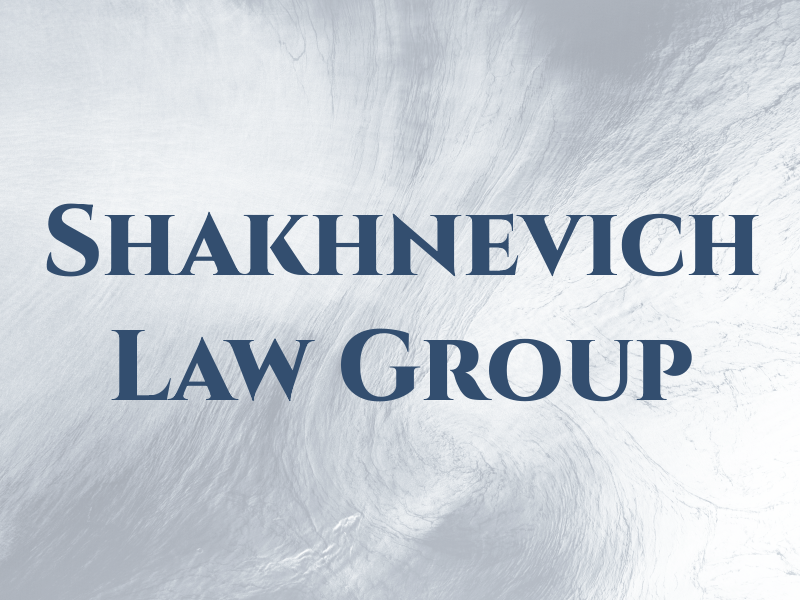 Shakhnevich Law Group