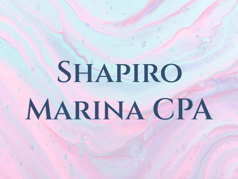 Shapiro Marina CPA