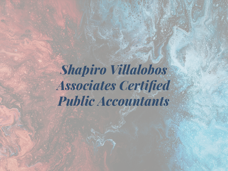 Shapiro Villalobos & Associates Certified Public Accountants