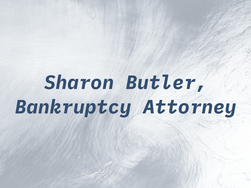 Sharon K. Butler, Bankruptcy Attorney