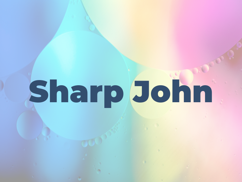 Sharp John