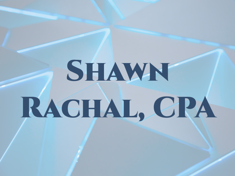 Shawn Rachal, CPA
