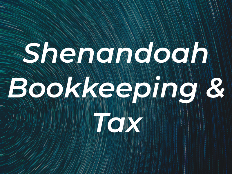 Shenandoah Bookkeeping & Tax