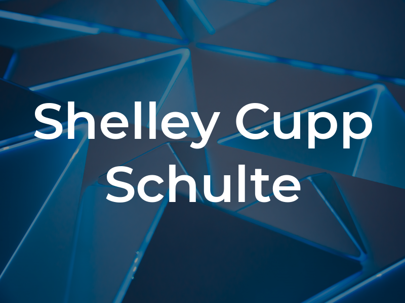 Shelley Cupp Schulte