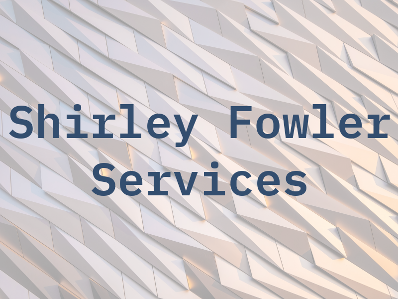 Shirley Fowler Tax Services